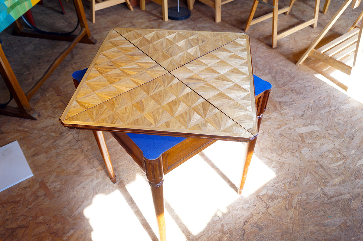 Relooking table de jeux