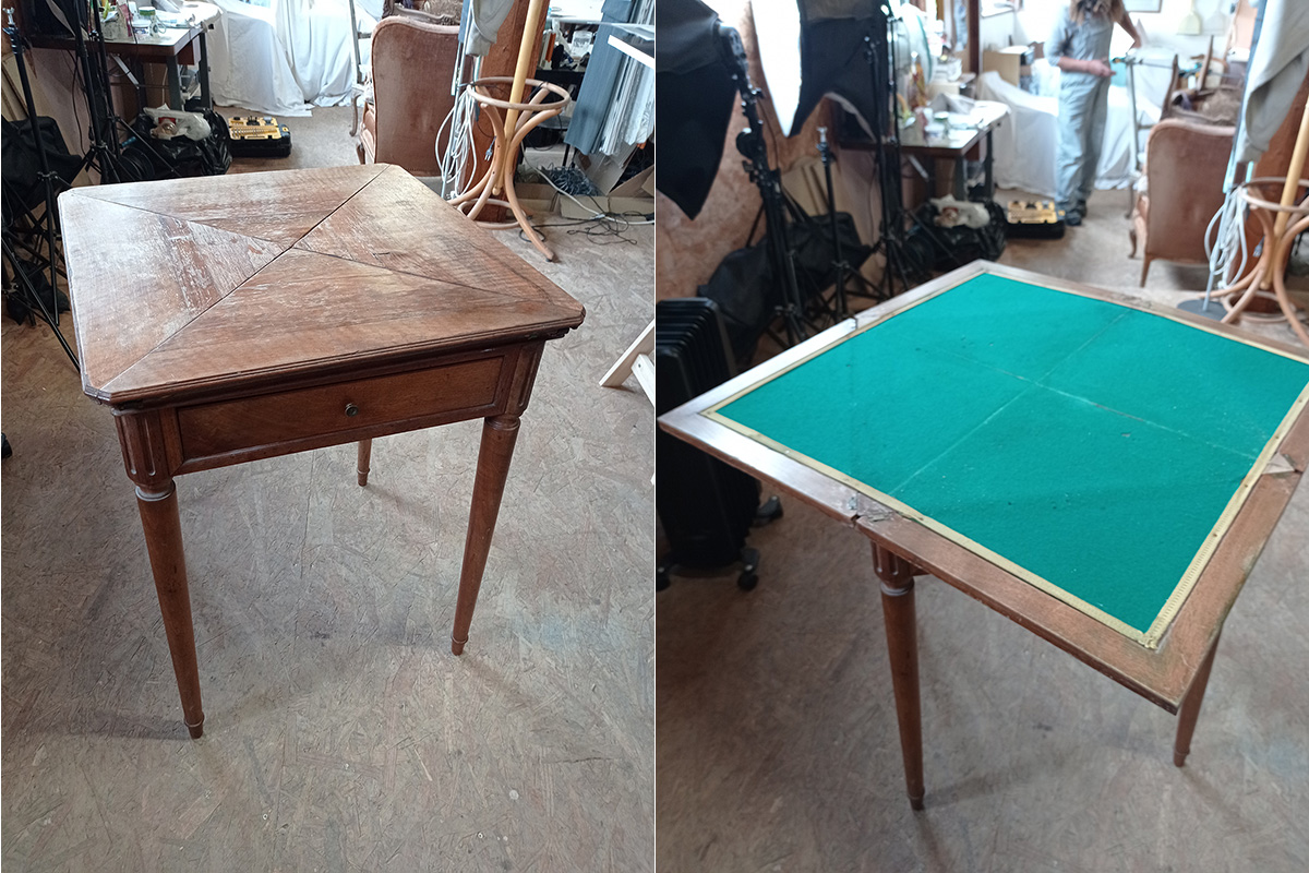 Relooking table de jeux